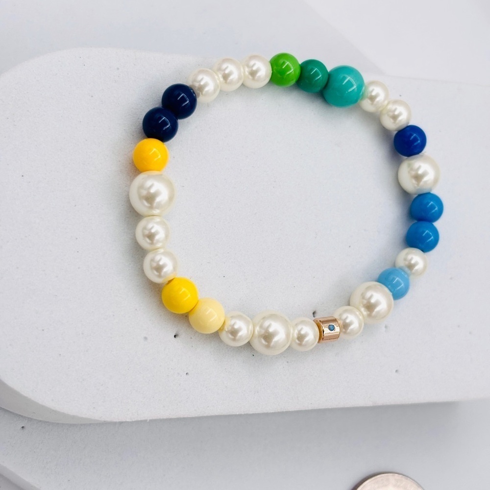 Roxanne Assoulin - Pink Pearl Party Bracelet - OS